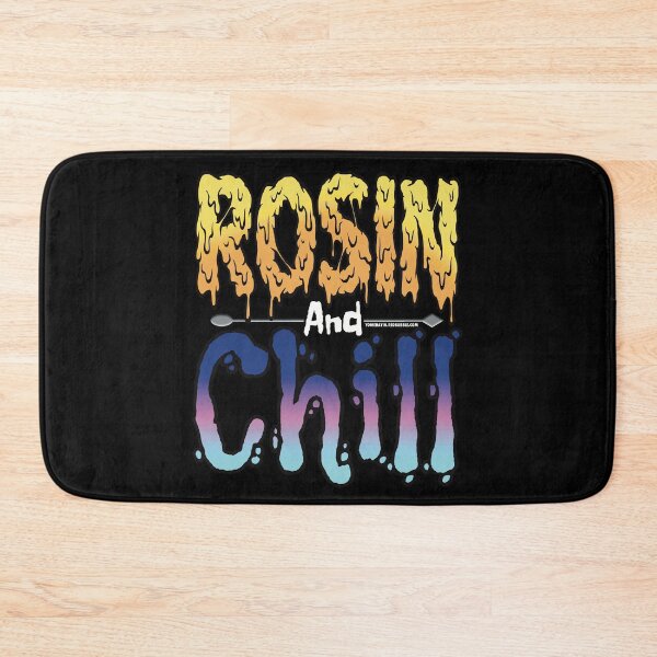 Item preview, Rosin and chill Colorful Drippy Stoner Art and Dab Tool blue and pink  designed and sold by YomeHayin.