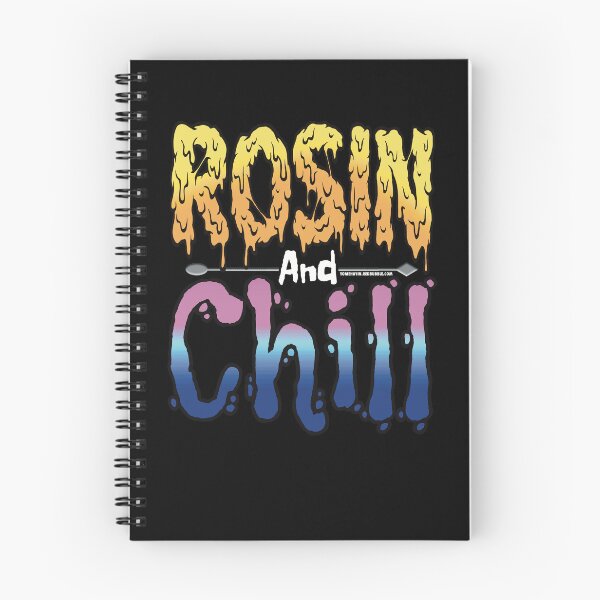 Item preview, Rosin and chill Colorful Drippy Stoner Art and Dab Tool pink and blue  designed and sold by YomeHayin.
