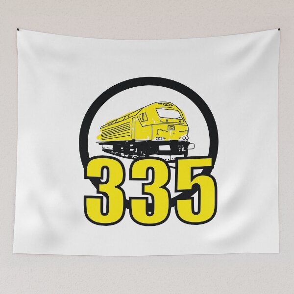 Item preview, 335 LOCOMOTIVE - LOCOMOTORA 335 - RENFE -TRENES - TREN  designed and sold by Tropical Blood.
