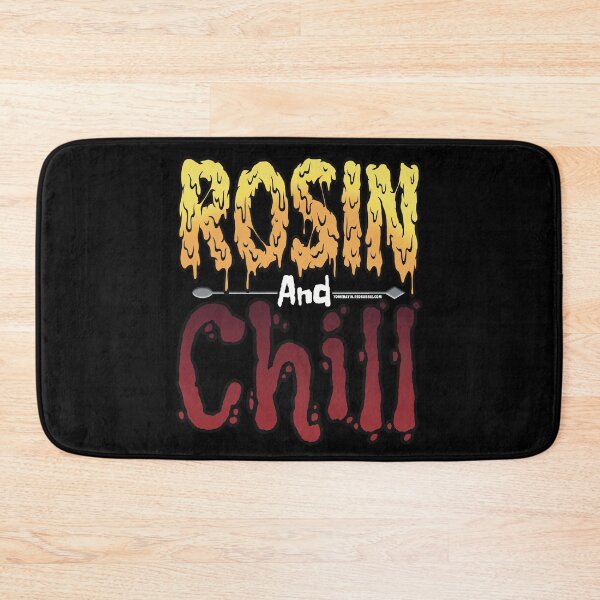 Item preview, Rosin and chill Colorful Drippy Stoner Art and Dab Tool dark red designed and sold by YomeHayin.