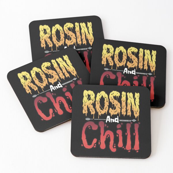 Item preview, Rosin and chill Colorful Drippy Stoner Art and Dab Tool red designed and sold by YomeHayin.