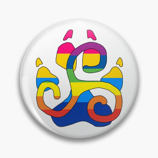 Item preview, Pansexual Celticwolf designed and sold by CelticWolf55.