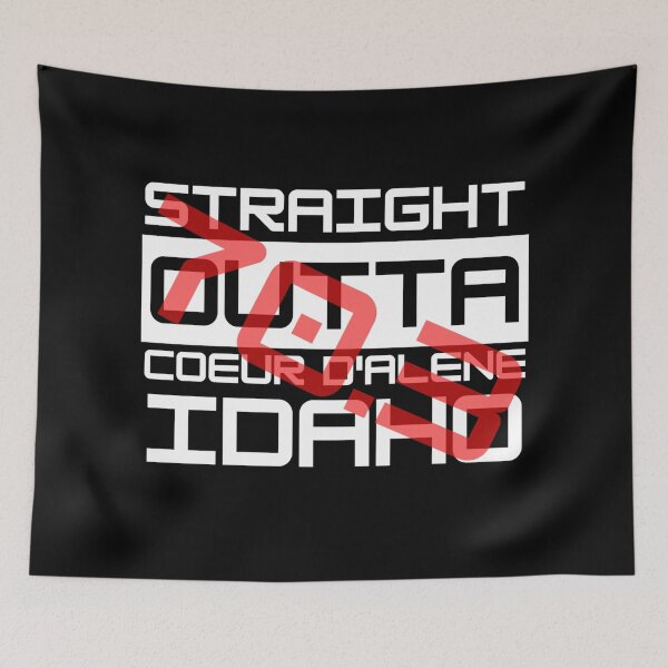 Item preview, 70.3 Coeur D'Alene Idaho Triathlon - Get Ready To Race -Straight Outta Coeur D'Alene Idaho designed and sold by Sonatablue.