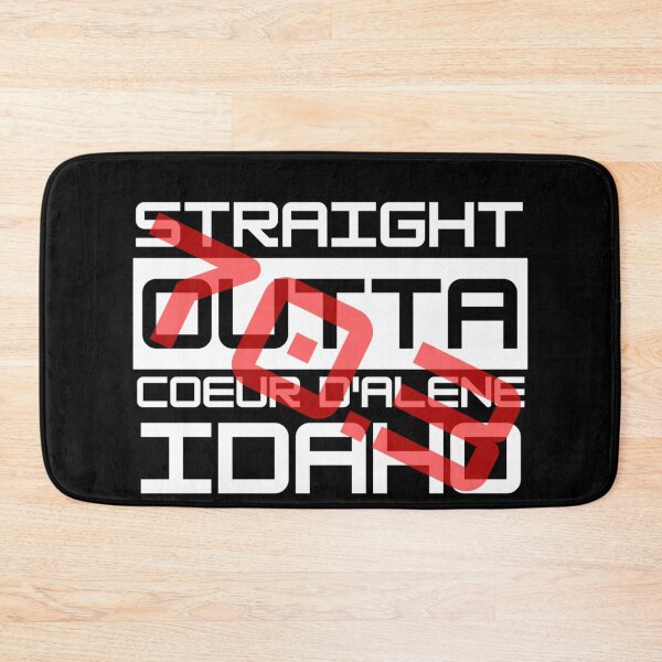 Item preview, 70.3 Coeur D'Alene Idaho Triathlon - Get Ready To Race -Straight Outta Coeur D'Alene Idaho designed and sold by Sonatablue.