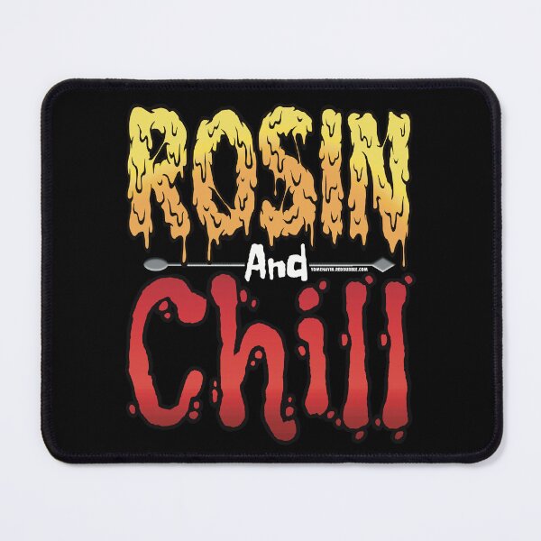 Item preview, Rosin and chill Colorful Drippy Stoner Art and Dab Tool bright red designed and sold by YomeHayin.
