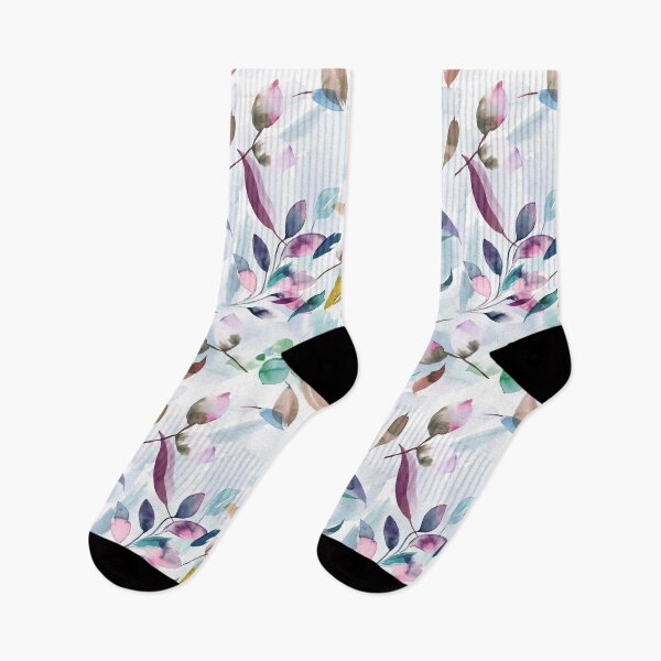 Item preview, Watercolor Colorful Leaves Calm designed and sold by ninoladesign.