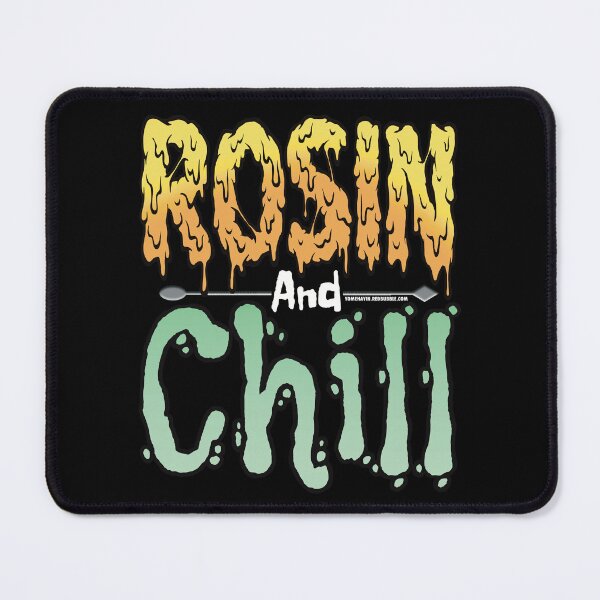 Item preview, Rosin and chill Colorful Drippy Stoner Art and Dab Tool light green designed and sold by YomeHayin.