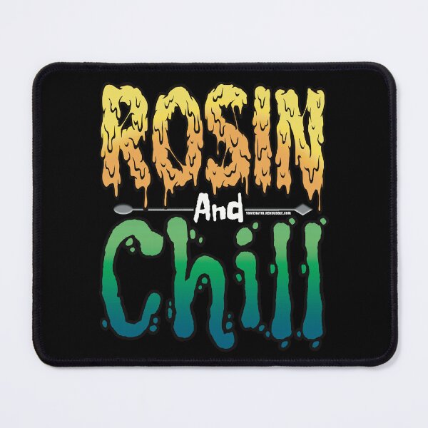 Item preview, Rosin and chill Colorful Drippy Stoner Art and Dab Tool green and blue designed and sold by YomeHayin.