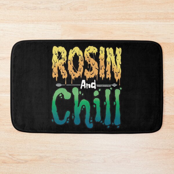 Item preview, Rosin and chill Colorful Drippy Stoner Art and Dab Tool green and blue designed and sold by YomeHayin.