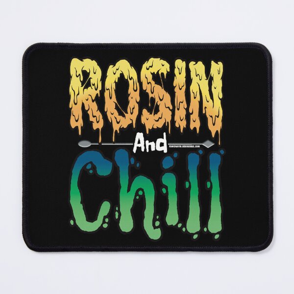 Item preview, Rosin and chill Colorful Drippy Stoner Art and Dab Tool blue and green designed and sold by YomeHayin.