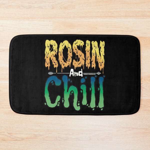 Item preview, Rosin and chill Colorful Drippy Stoner Art and Dab Tool blue and green designed and sold by YomeHayin.