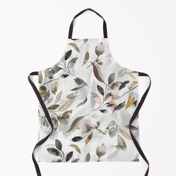 Item preview, Watercolor Colorful Leaves Neutral designed and sold by ninoladesign.
