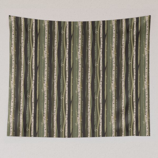 Item preview, swamp tree pattern designed and sold by toadpotion.