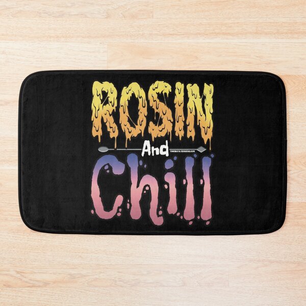 Item preview, Rosin and chill Colorful Drippy Stoner Art and Dab Tool purple and pink designed and sold by YomeHayin.