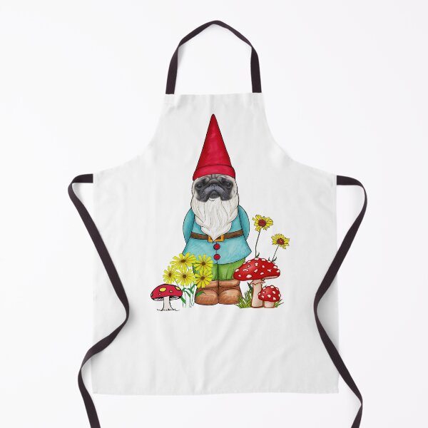 Item preview, Pug Faced Garden Gnome designed and sold by iPOPit.