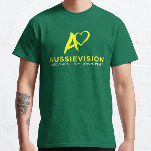 Aussievision logo with tagline Classic T-Shirt