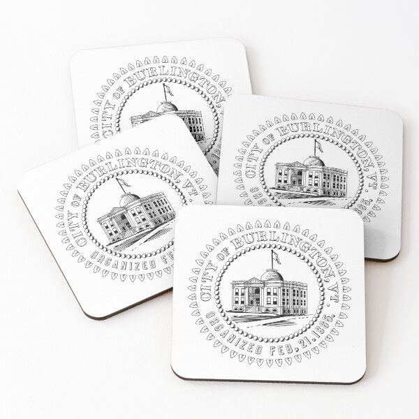 Item preview, Burlington Vermont Vintage City Seal designed and sold by NewNomads.