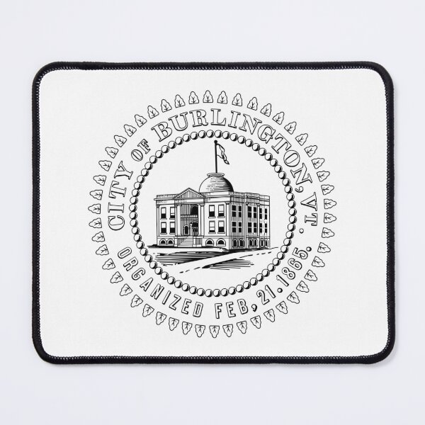 Item preview, Burlington Vermont Vintage City Seal designed and sold by NewNomads.