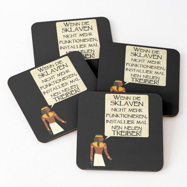 Item preview, Computer scientist humor with Egyptians: Install new drivers designed and sold by GiborDesign.