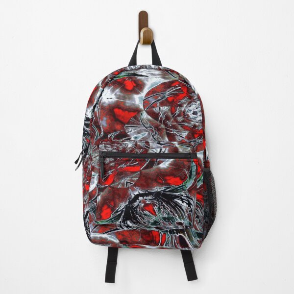 Item preview, Red and Black Floral Design designed and sold by Lynn Marie Sharp.