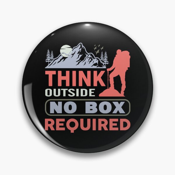 Item preview, Think Outside Outdoor Activity Camping Hiking Father's Day designed and sold by GrynszpanDezign.