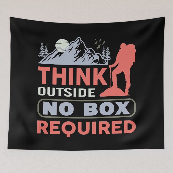 Item preview, Think Outside Outdoor Activity Camping Hiking Father's Day designed and sold by GrynszpanDezign.