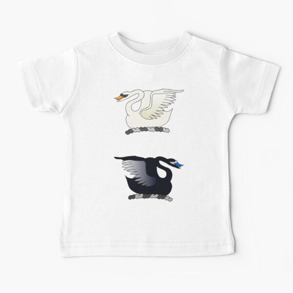 Swans in the lake Baby T-Shirt