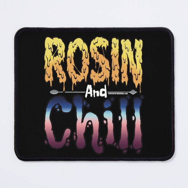 Item preview, Rosin and chill Colorful Drippy Stoner Art and Dab Tool dark blue and dark red designed and sold by YomeHayin.