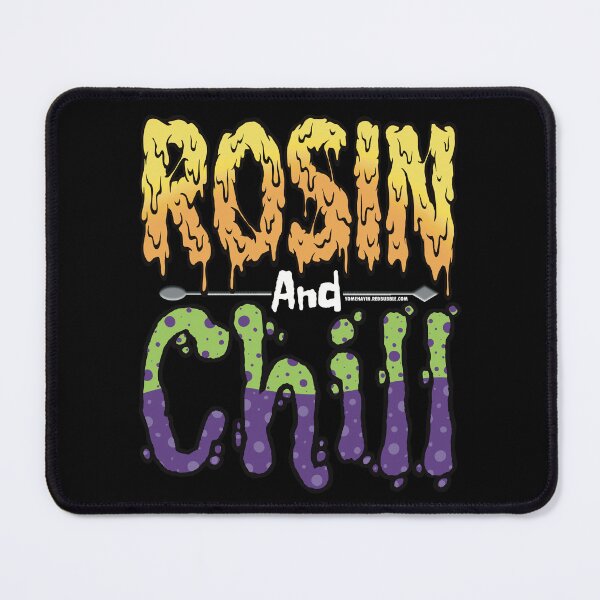 Item preview, Rosin and chill Colorful Drippy Stoner Art and Dab Tool purple and slyme bubble designed and sold by YomeHayin.