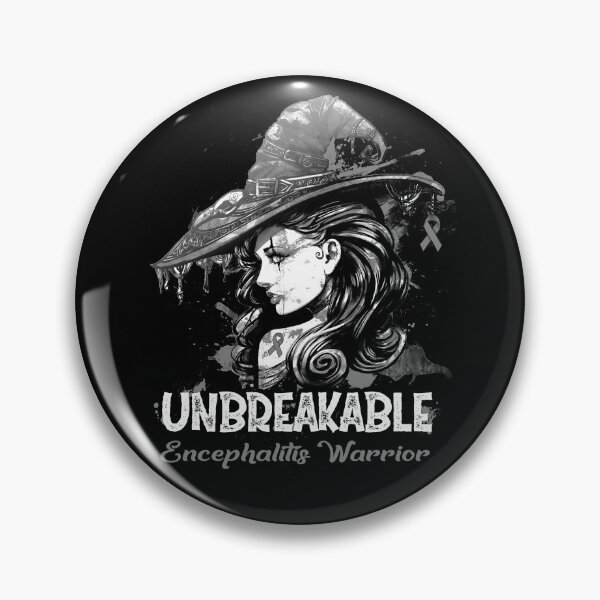 Item preview, Halloween Encephalitis Warrior Unbreakable designed and sold by tenjun16.