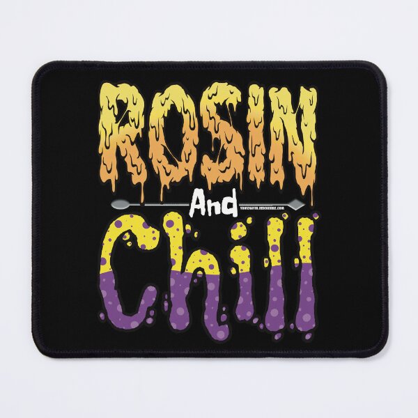 Item preview, Rosin and chill Colorful Drippy Stoner Art and Dab Tool purple and yellow bubble designed and sold by YomeHayin.