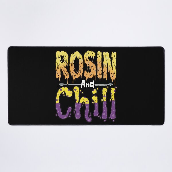 Item preview, Rosin and chill Colorful Drippy Stoner Art and Dab Tool purple and yellow bubble designed and sold by YomeHayin.