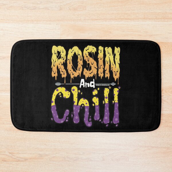 Item preview, Rosin and chill Colorful Drippy Stoner Art and Dab Tool purple and yellow bubble designed and sold by YomeHayin.