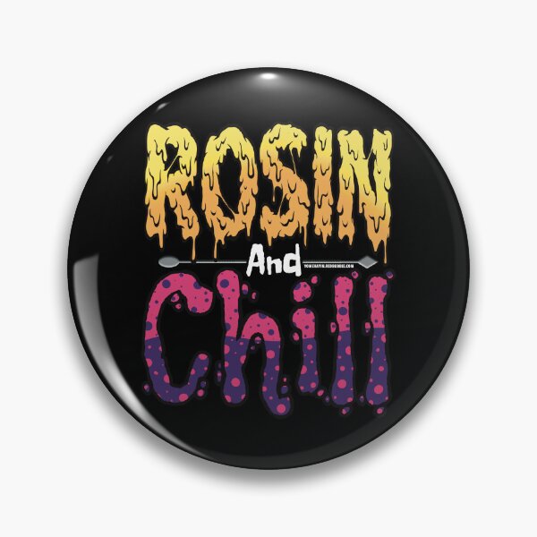 Item preview, Rosin and chill Colorful Drippy Stoner Art and Dab Tool hot pink and purple bubble designed and sold by YomeHayin.