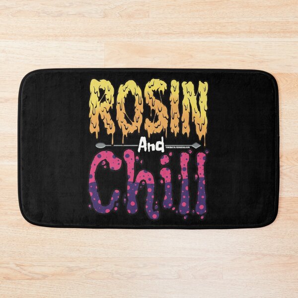 Item preview, Rosin and chill Colorful Drippy Stoner Art and Dab Tool hot pink and purple bubble designed and sold by YomeHayin.