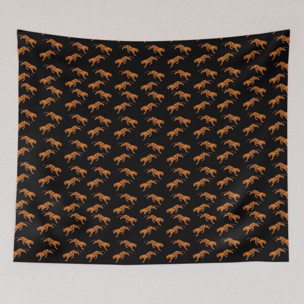 Item preview, Stalking Tigers in Orange and Black designed and sold by Greenbaby.