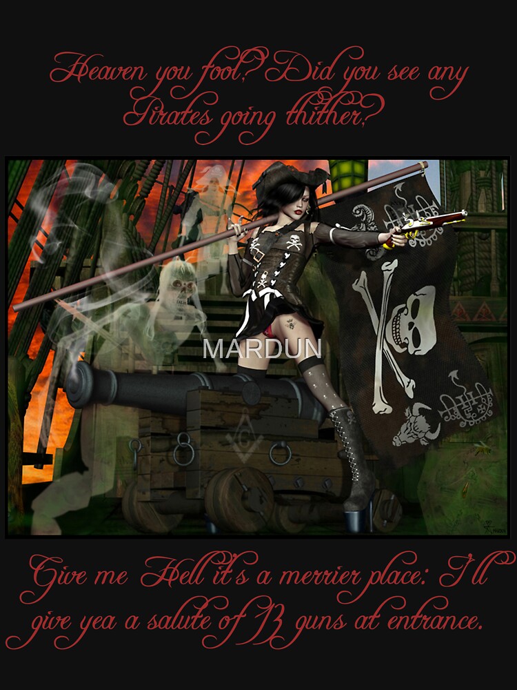 Pirate Ghost Witch Of The Caribbean by MARDUN