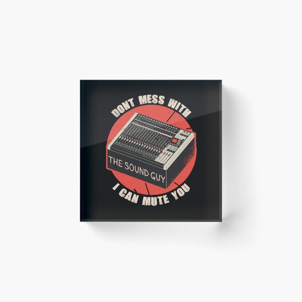 Item preview, Funny Sound Guy Art For Audio Music Production designed and sold by MrEddie10.