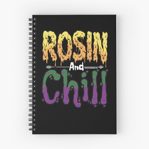 Item preview, Rosin and chill Colorful Drippy Stoner Art and Dab Tool dark green dark purple bubble designed and sold by YomeHayin.
