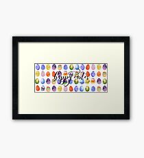 Happy Easter Framed Print