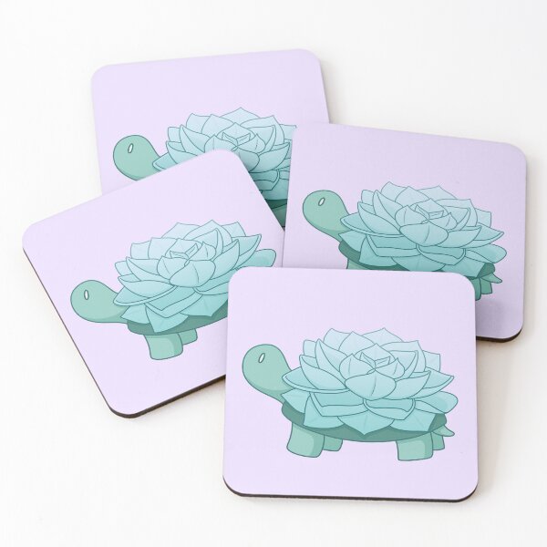 Item preview, Cute Succulent Turtle designed and sold by kabocha-chan.