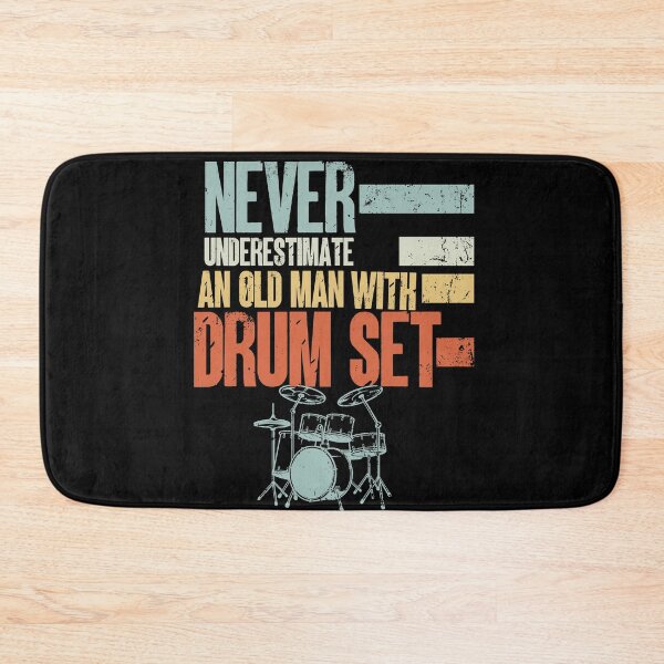 Item preview, Drummer Never Underestimate An Old Man With A Drum Set ,funny quote for musicians, ,great gift idea  for dad, daddy ,papa, grandpa  and father designed and sold by ourpretty.