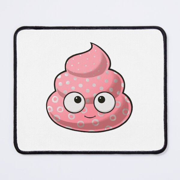 Item preview, Pink&silver Easter Poopoo designed and sold by Poopielandia.
