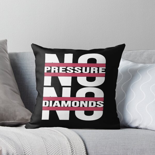 Item preview, no pressure no diamonds motivational & inspirational designed and sold by Diamond-Wisdom.