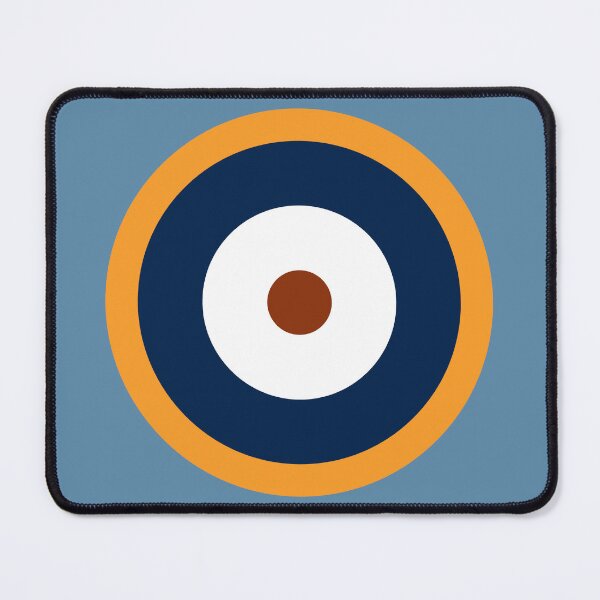 Item preview, The Classic Retro RAF mod roundel designed and sold by ModSupporters.
