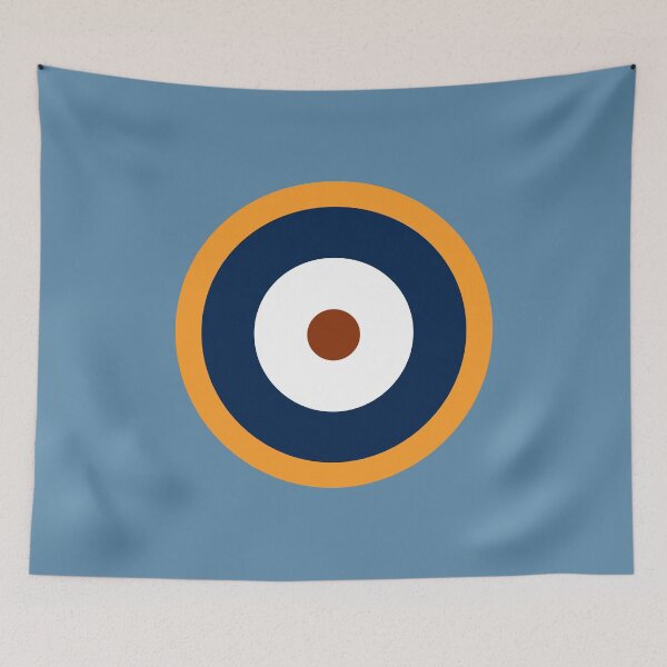 Item preview, The Classic Retro RAF mod roundel designed and sold by ModSupporters.