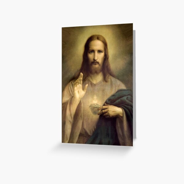 Item preview, Sacred Heart of Jesus, Jesus Christ, Gesù designed and sold by AMDG Line.