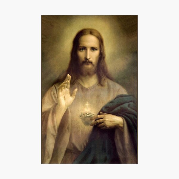 Item preview, Sacred Heart of Jesus, Jesus Christ, Gesù designed and sold by AMDG Line.