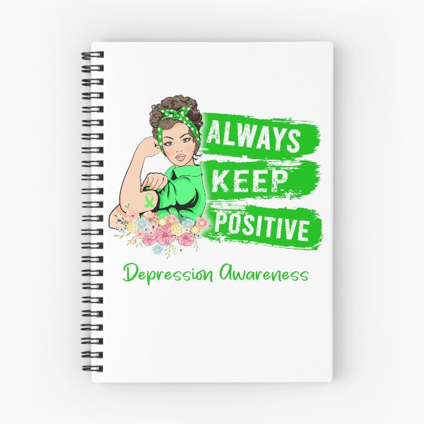 Item preview, Always Keep Positive Depression Awareness designed and sold by Sabfit.
