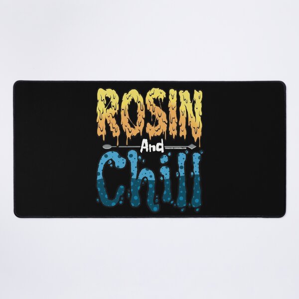 Item preview, Rosin and chill Colorful Drippy Stoner Art and Dab Tool blue bubble designed and sold by YomeHayin.